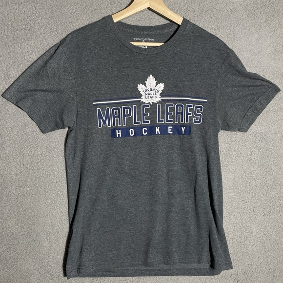 Wright & Ditson Other - Wright & Ditson T Shirt Mens Medium Gray Toronto Maple Leafs NHL Hockey